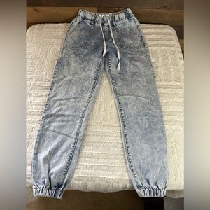 S.O.N.G Porkchop PKT Comfort Vintage Stretch Denim Women's Jogger Size 00/33